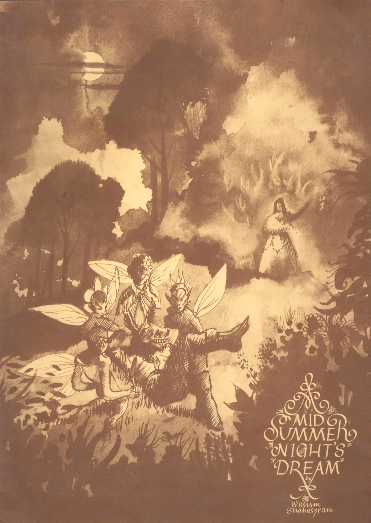 Programme for Mid Summers Nights Dream