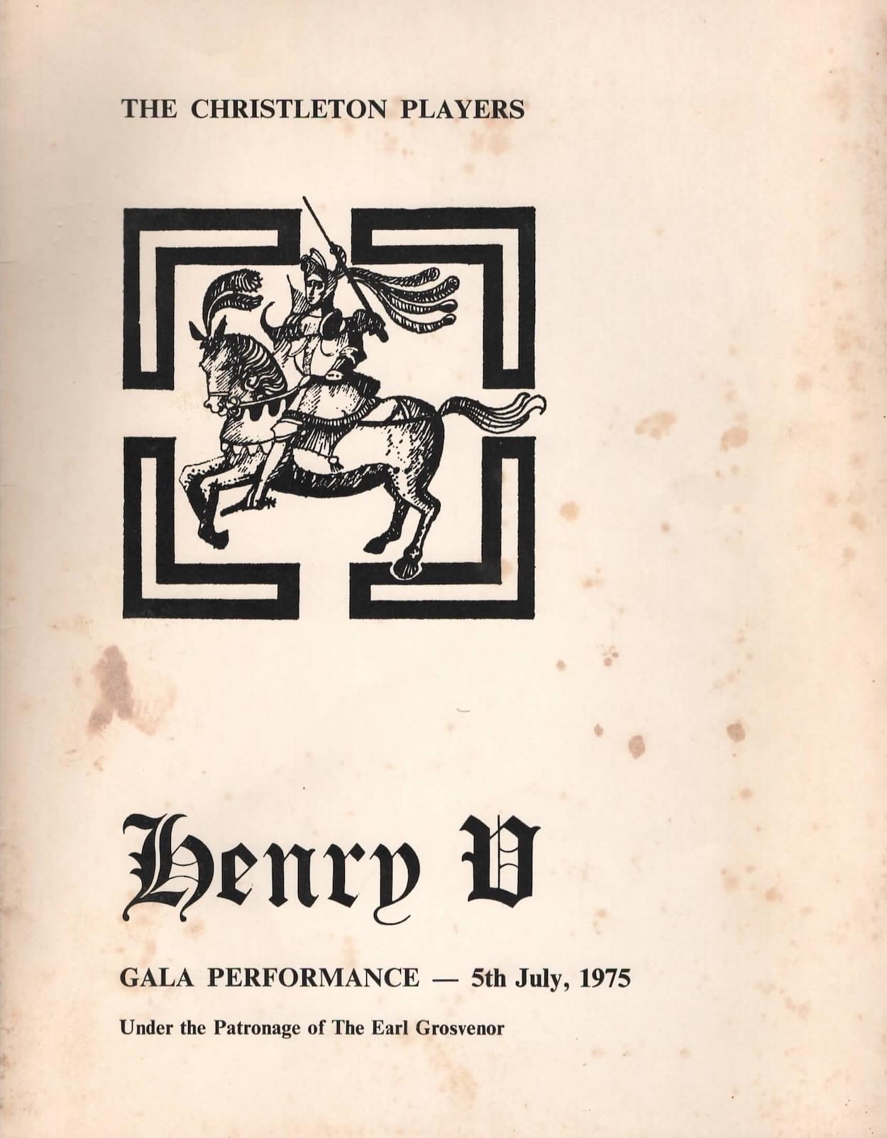 Christleton Players Henry V