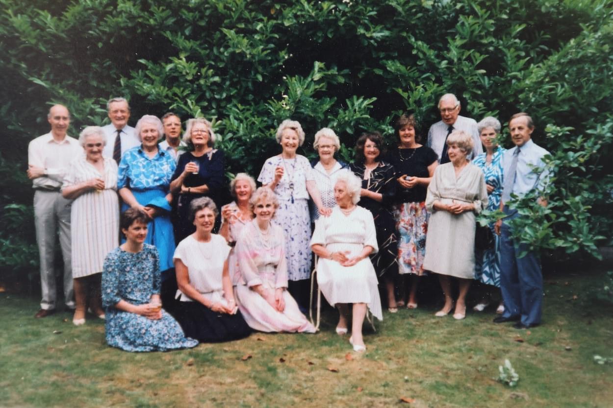 Miss Kershw ex Headmistress 80th Birthday Party