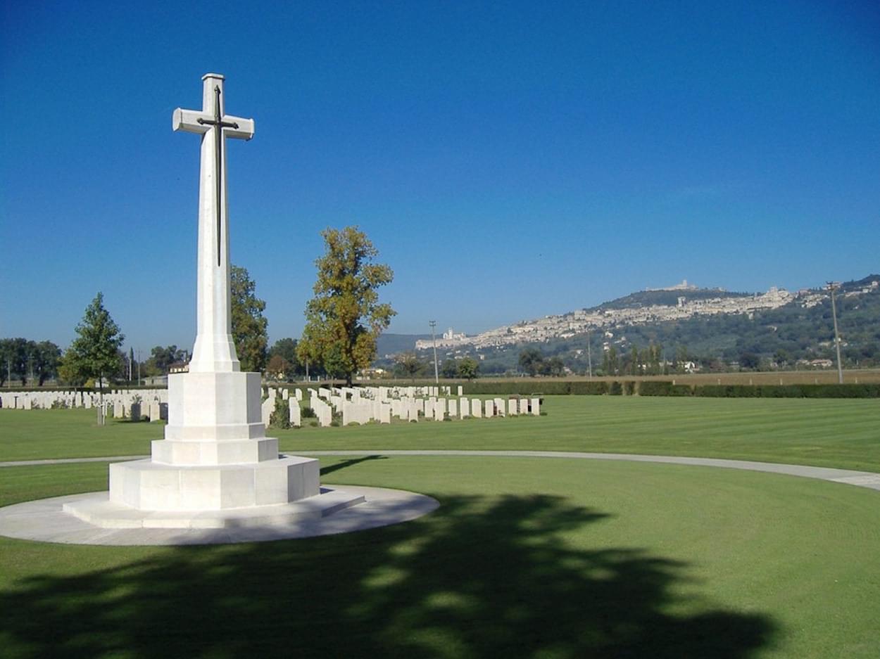 Richard Campbell Evans & Assisi War Cemetery