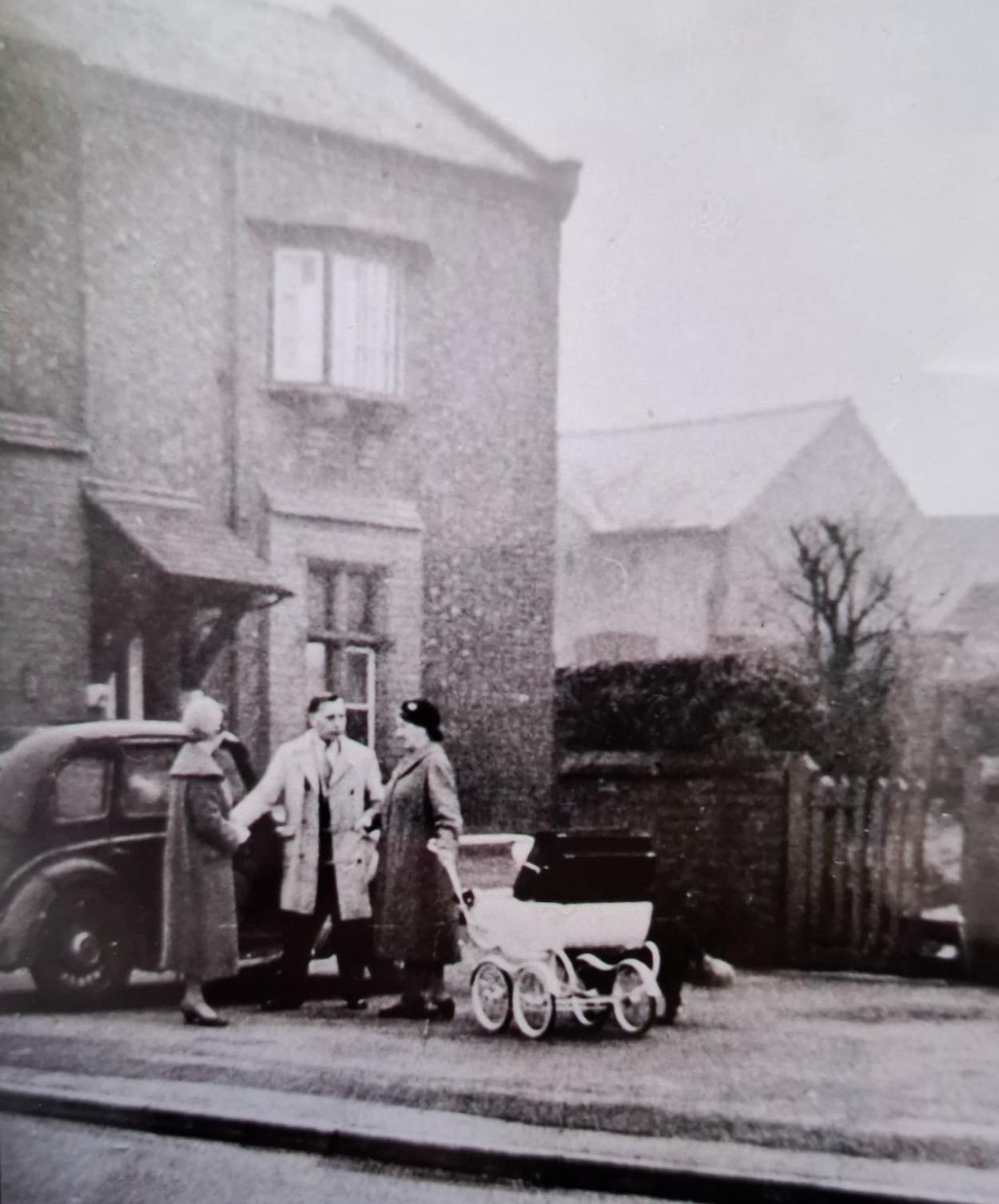 Mr & Mrs Frank Jones at the Red Lion, Christleton