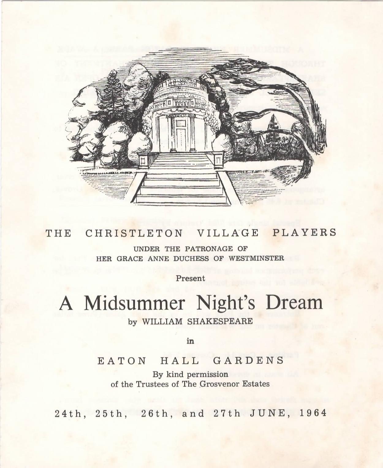 Midsummer Nights Dream June 1964