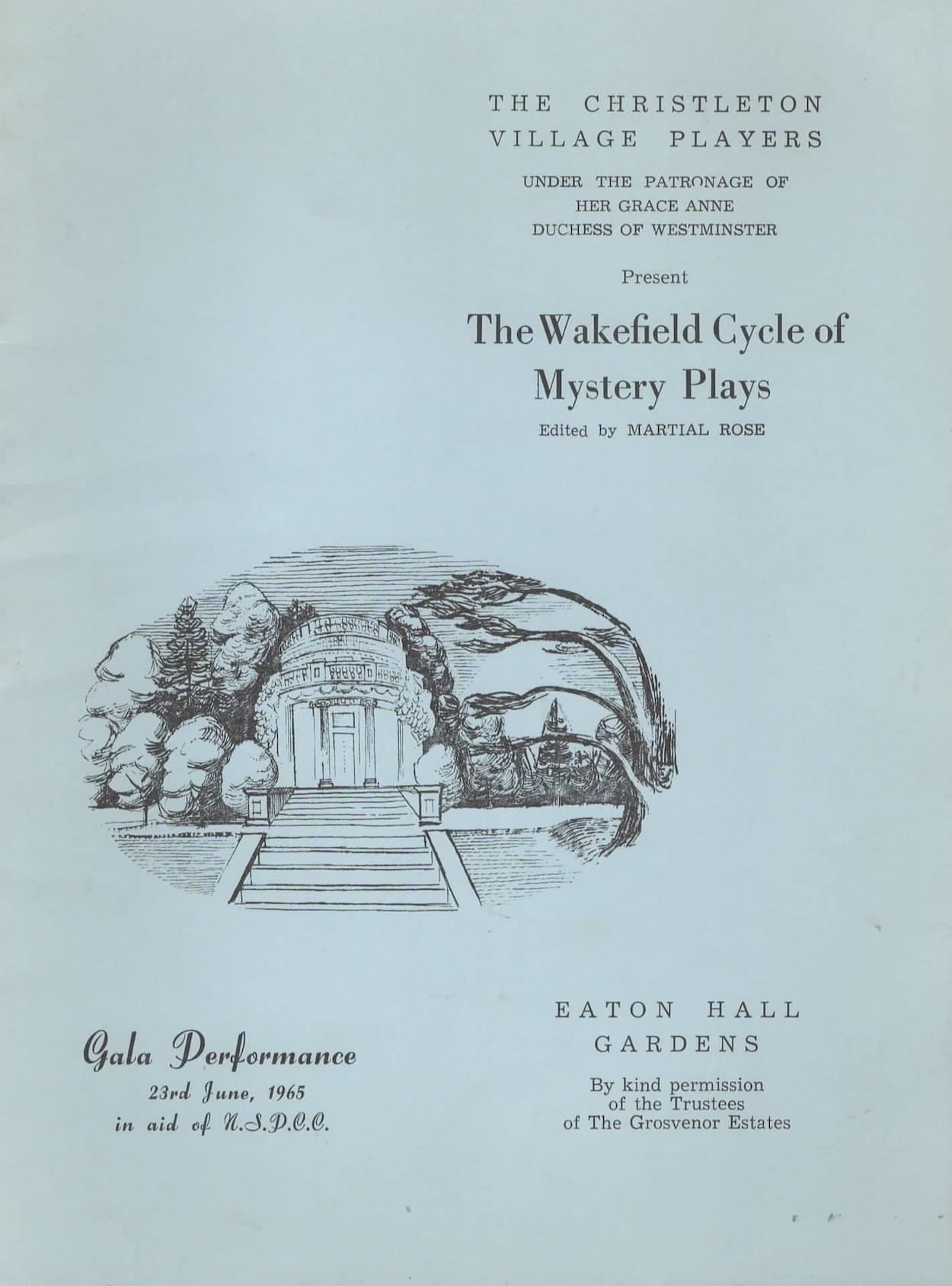 Gala Performance The Wakefield Cycle of Mystery Plays 1965