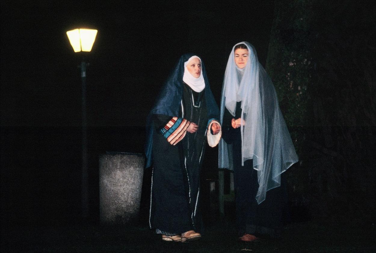 Christleton Players on Village Green