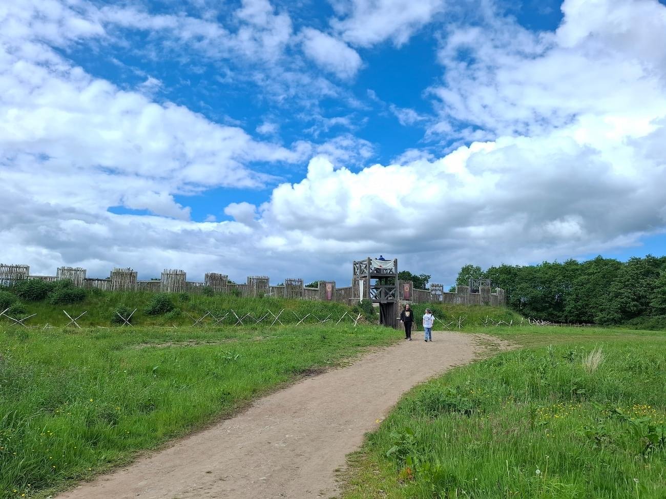 Roman Fort, Park in the Past