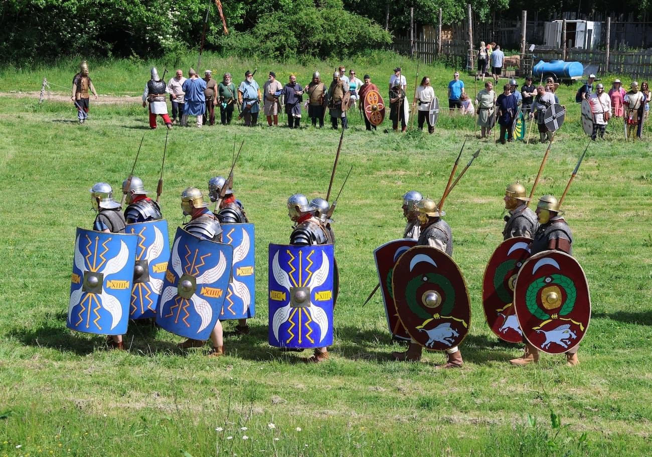 Roman Soldiers on the Parade Ground