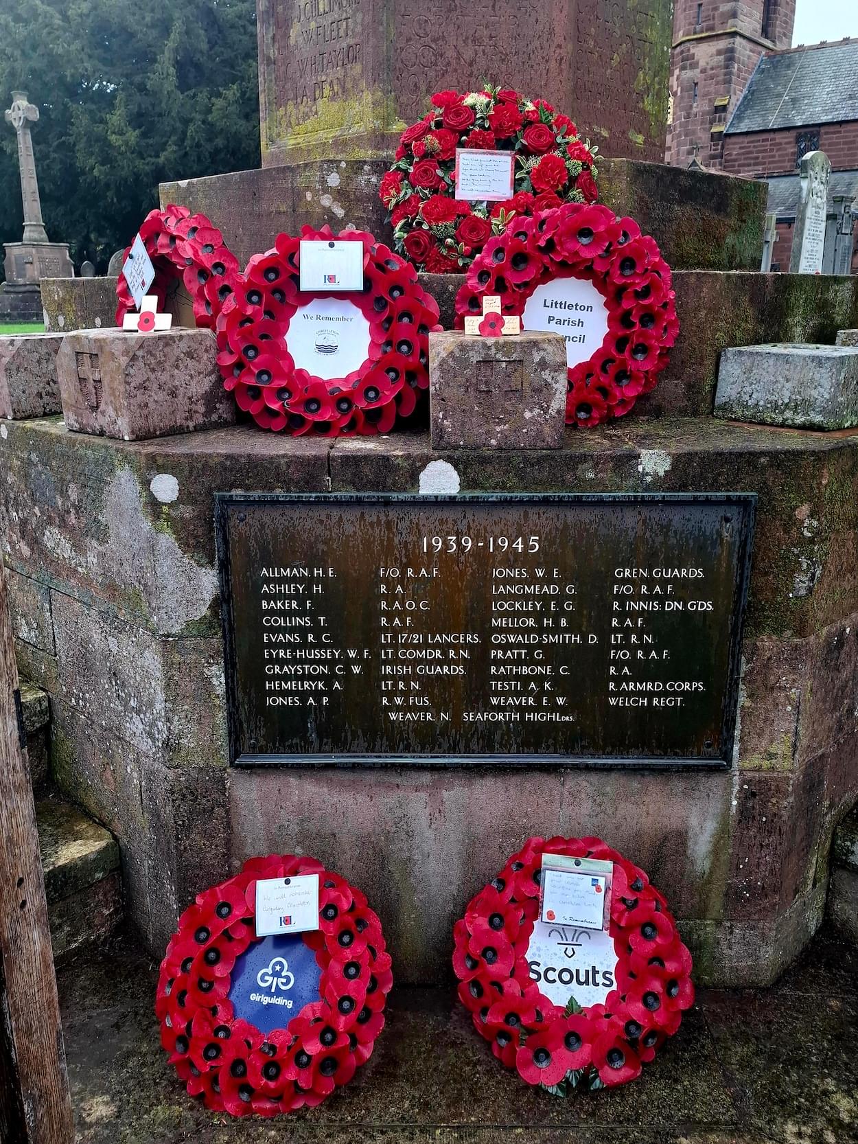 Remembrance Memorial Christleton 2025