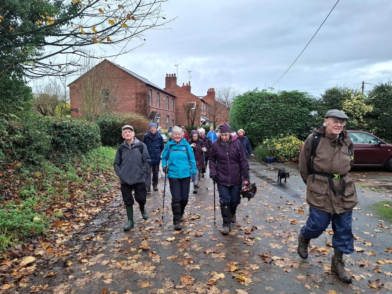 Christleton Walking Group Christmas Walk