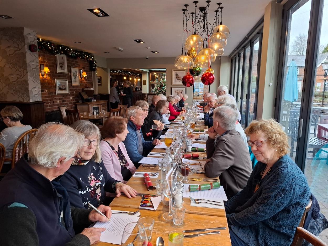 Christmas Lunch at the Ring O' Bells, Christleton