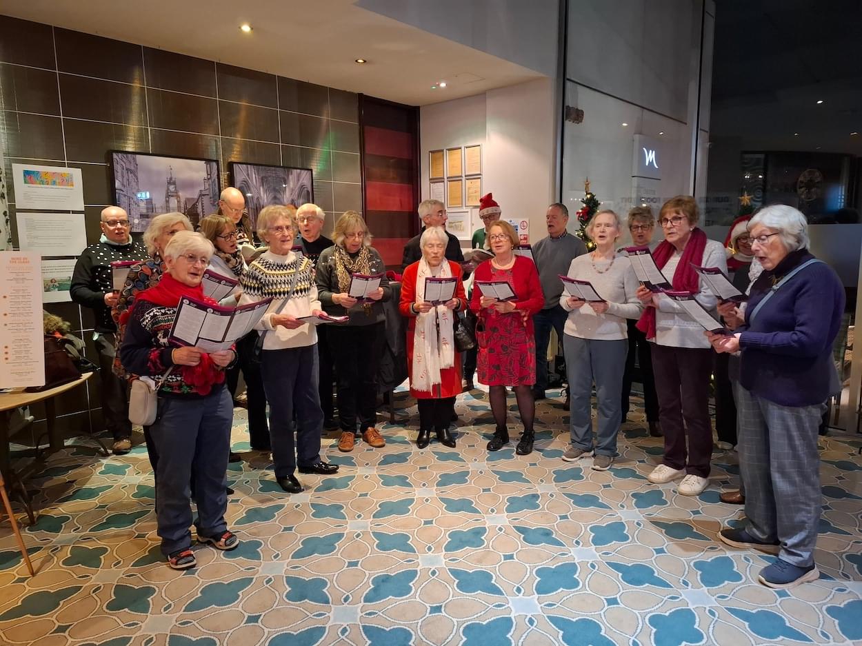 Carol Singers from Churches Together Christleton