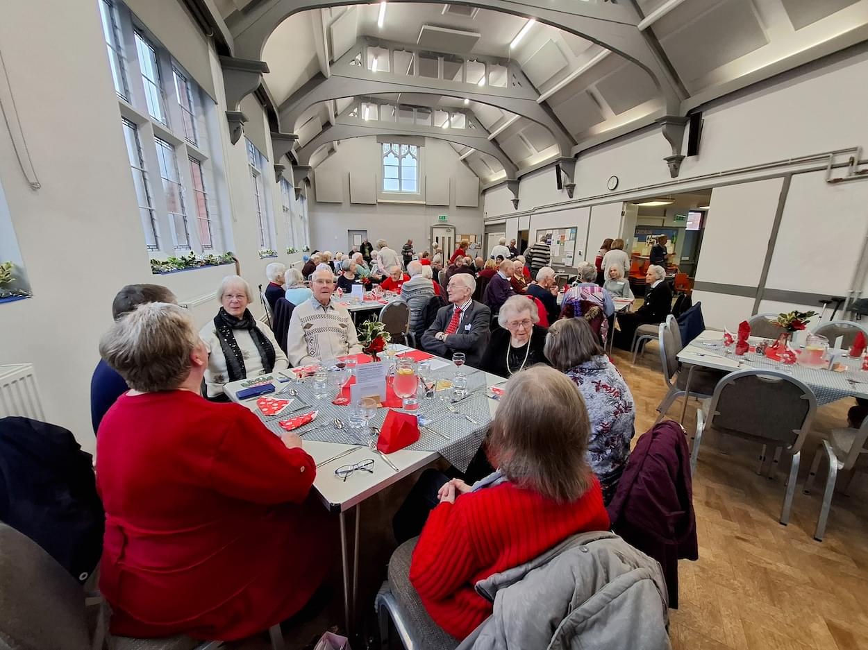  Christmas Luncheon Club at Parish Hall