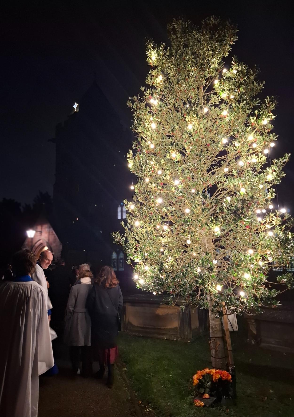 St James' Christleton Christmas Tree
