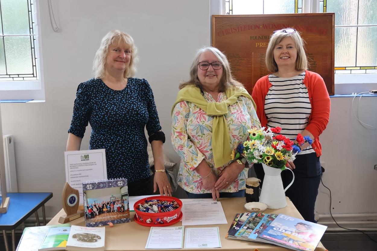Christleton WI at Parish Council Open Morning  Christleton WI at Parish Council Open Morning