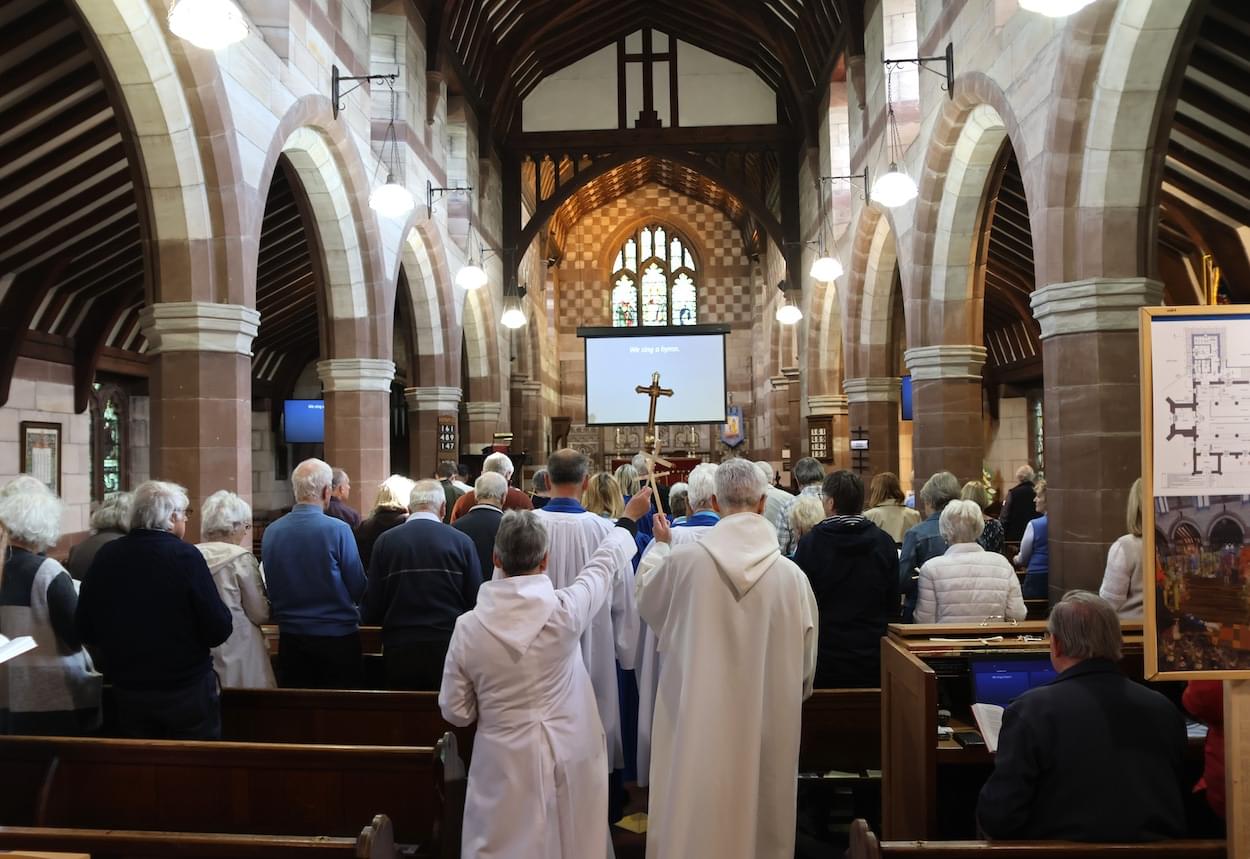 Palm Sunday at St. James' Church Christleton  Palm Sunday at St. James' Church Christleton