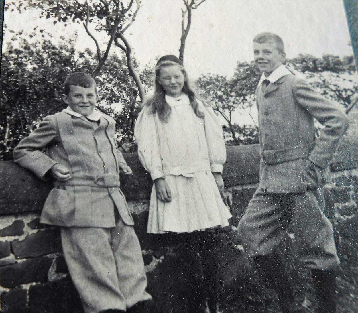 Jack, Mary and Radcliffe Porritt