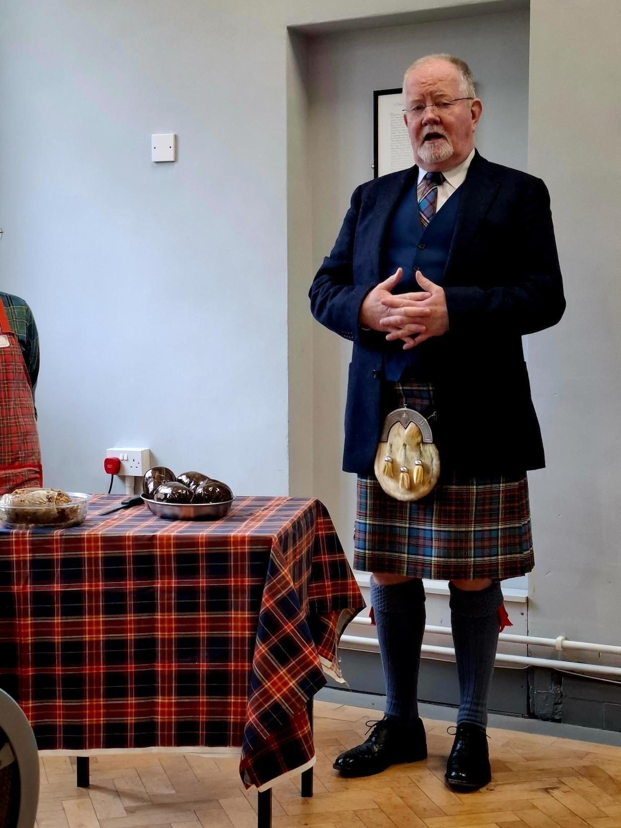 Burns Night in Christleton