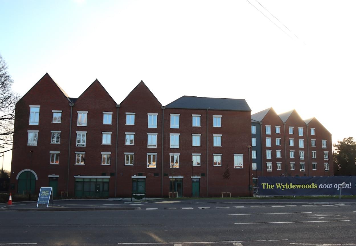 The same view from the A41 in Christleton in 2025