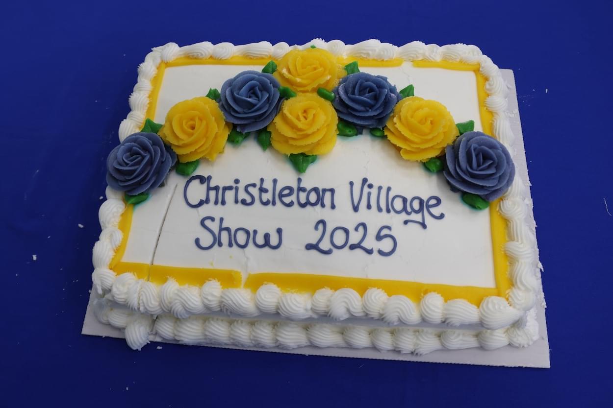 Christleton Village Show Cake 2025