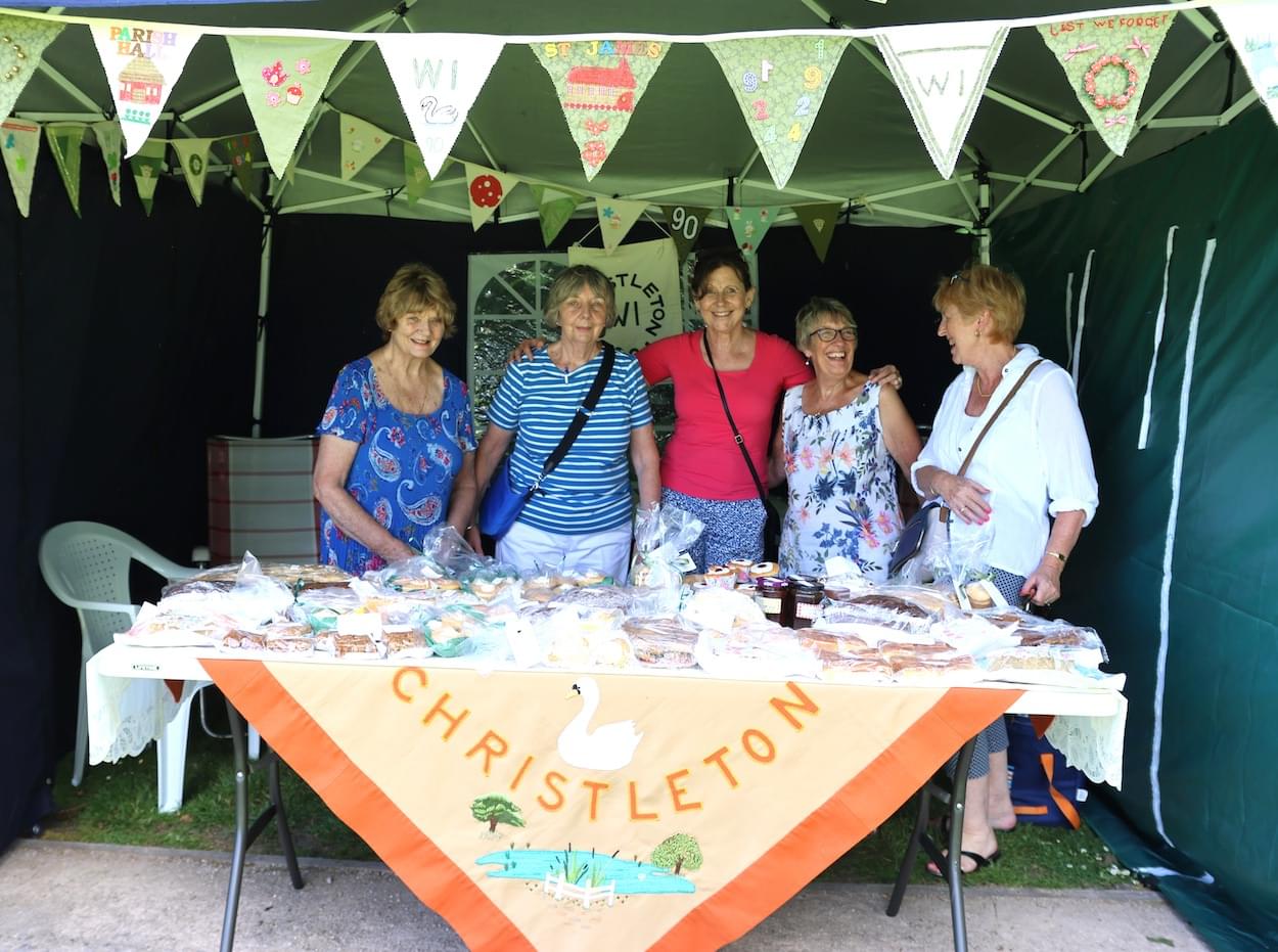 WI Stall at Christleton Fete  WI Stall at Christleton Fete