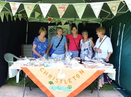 WI Stall at Christleton Fete