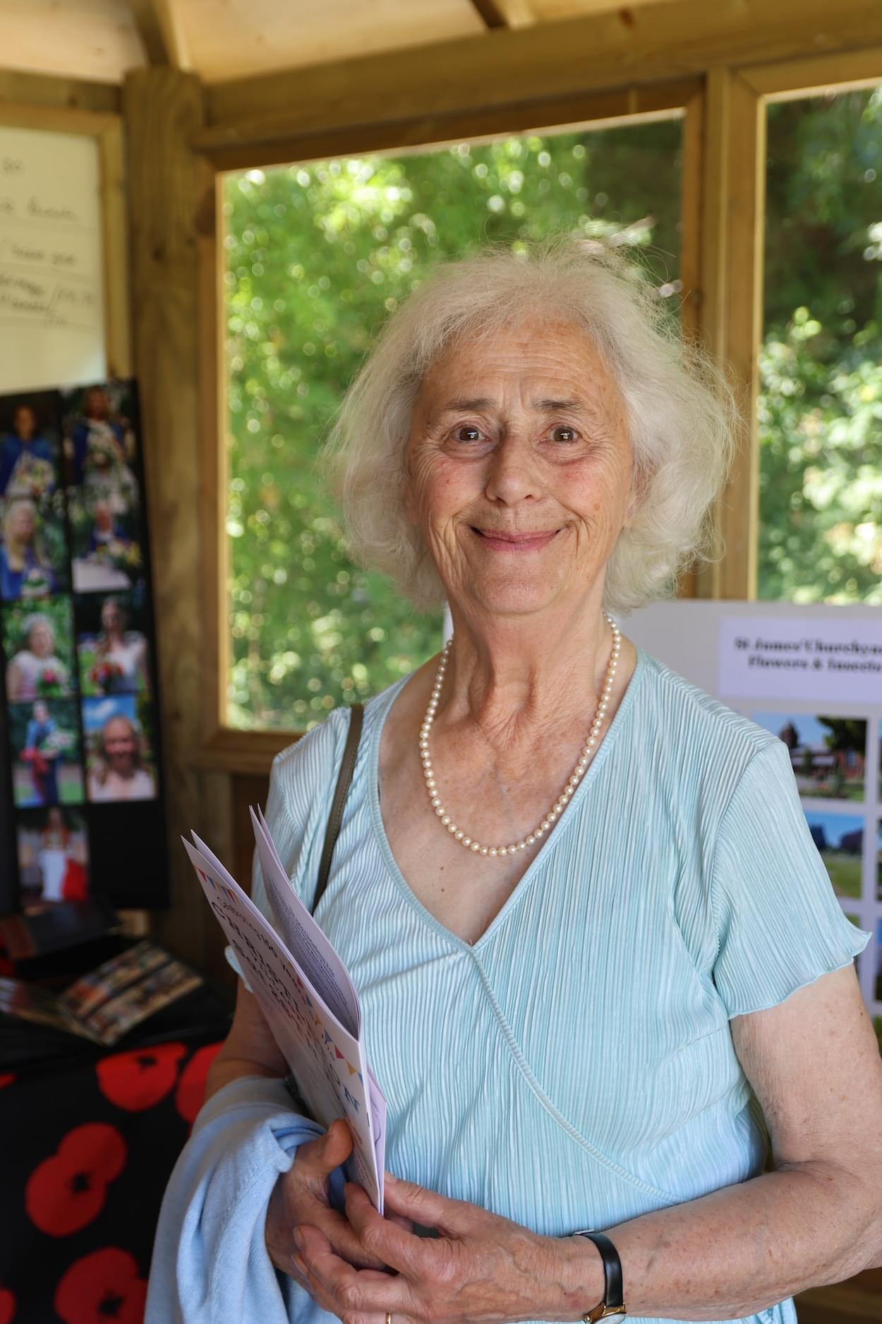 Janet Brown - Guest of Honour at Chrustleton Fete  Janet Brown - Guest of Honour at Chrustleton Fete