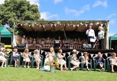 The stage is set for the Christleton Fete 2025