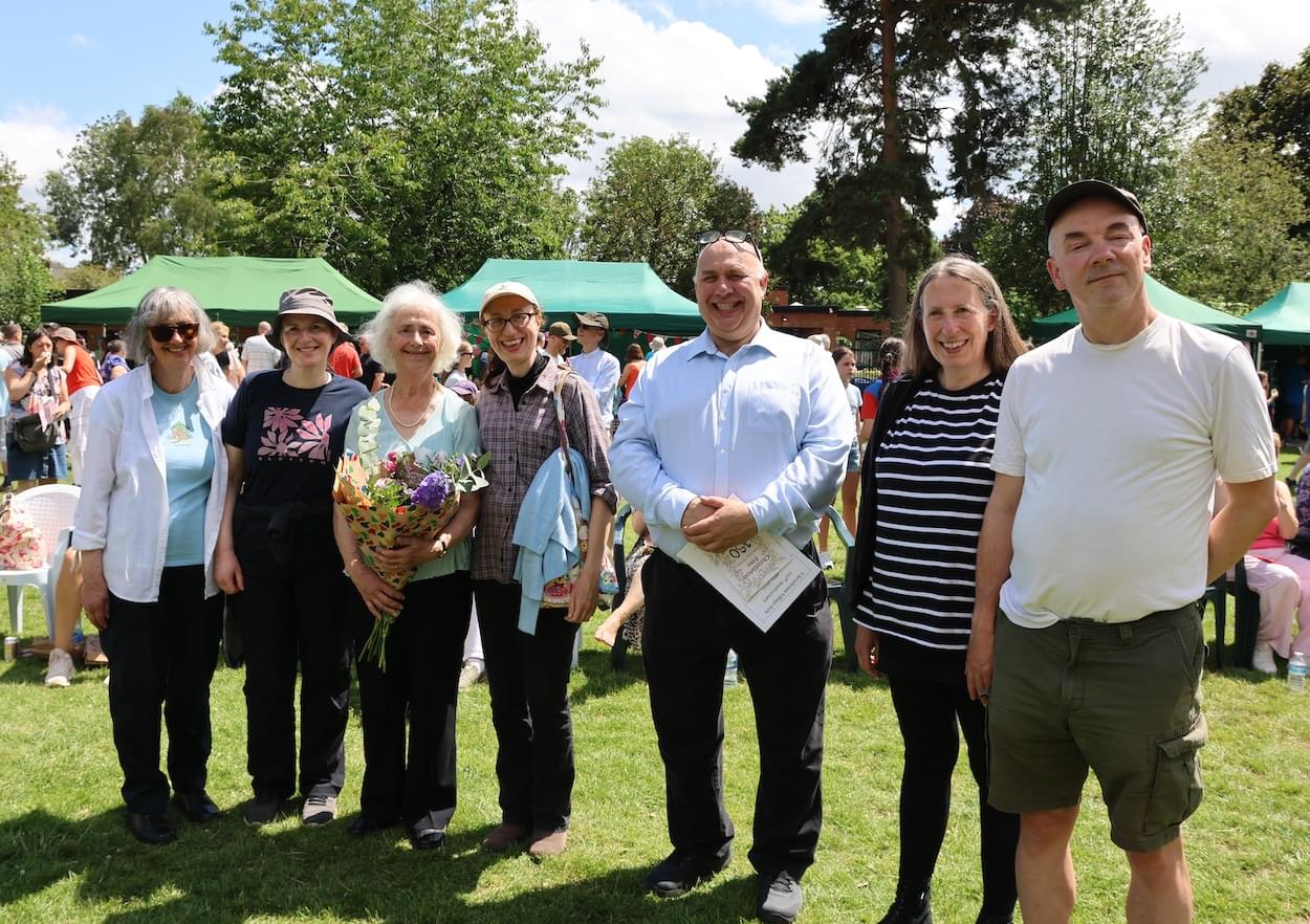 The Brown Family at Christleton Fete  The Brown Family at Christleton Fete