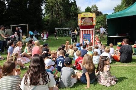 Punch & Judy at Christleton Fete