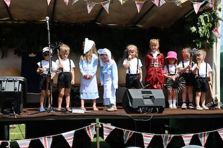 Christleton Fete Fancy Dress Entrants