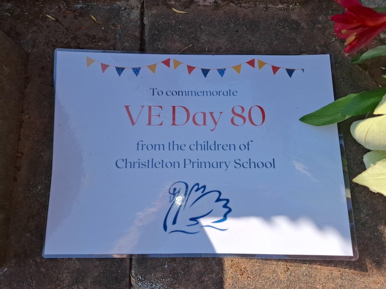 VE Day Christleton Primary School