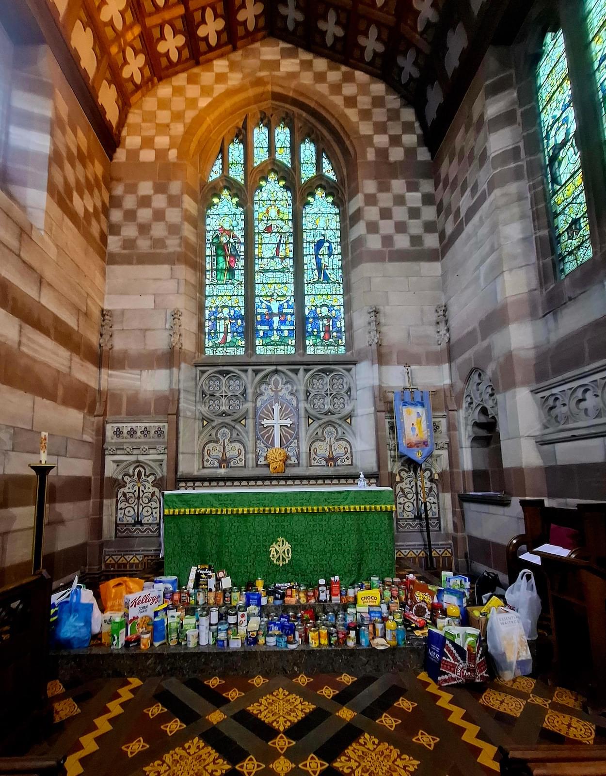 Harvest Fesival Service at St. James' Christleton