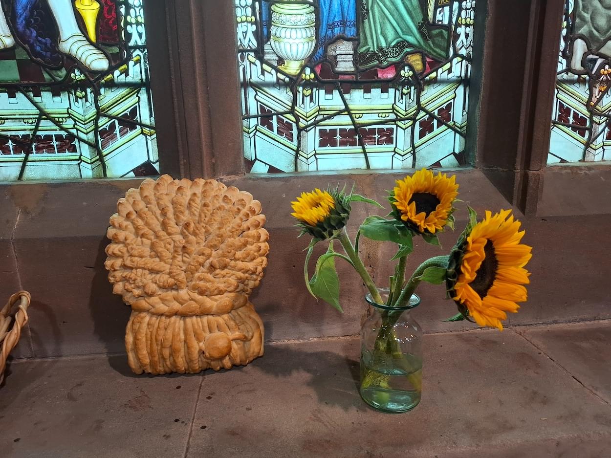 Bread & Sunflowers Harvest Time