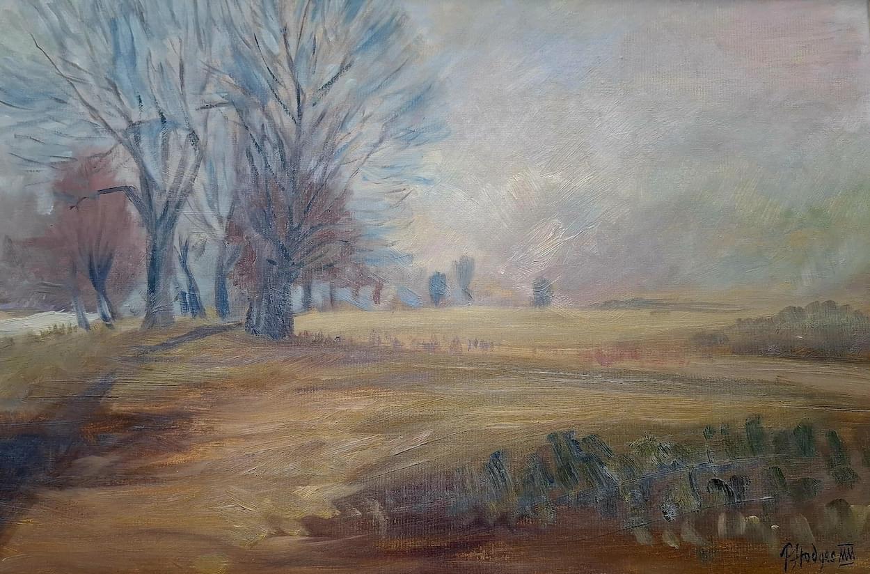 Painting by Phil Hodges