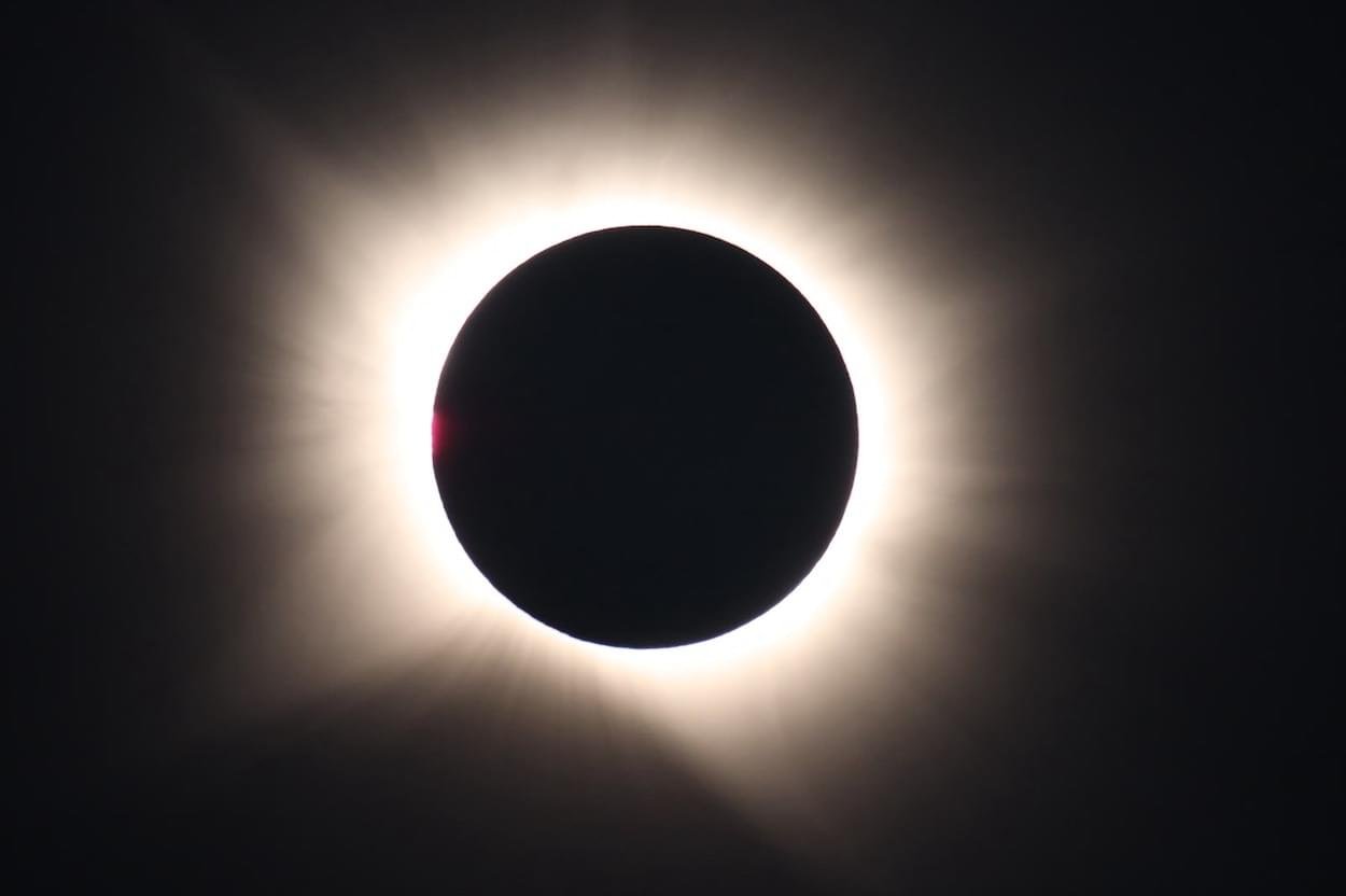 The eclipse from Picos du Europa Mountains