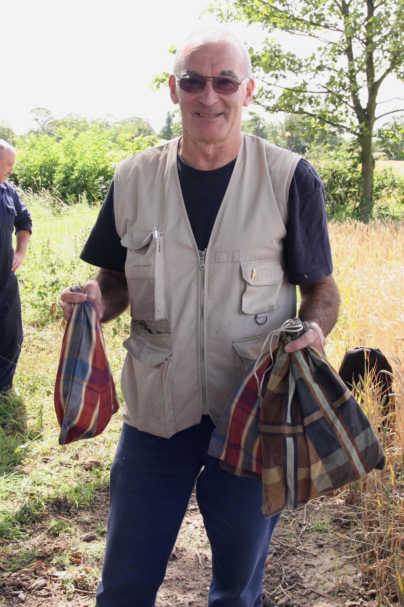 The late Alistair McCreary Barn Owl ringer