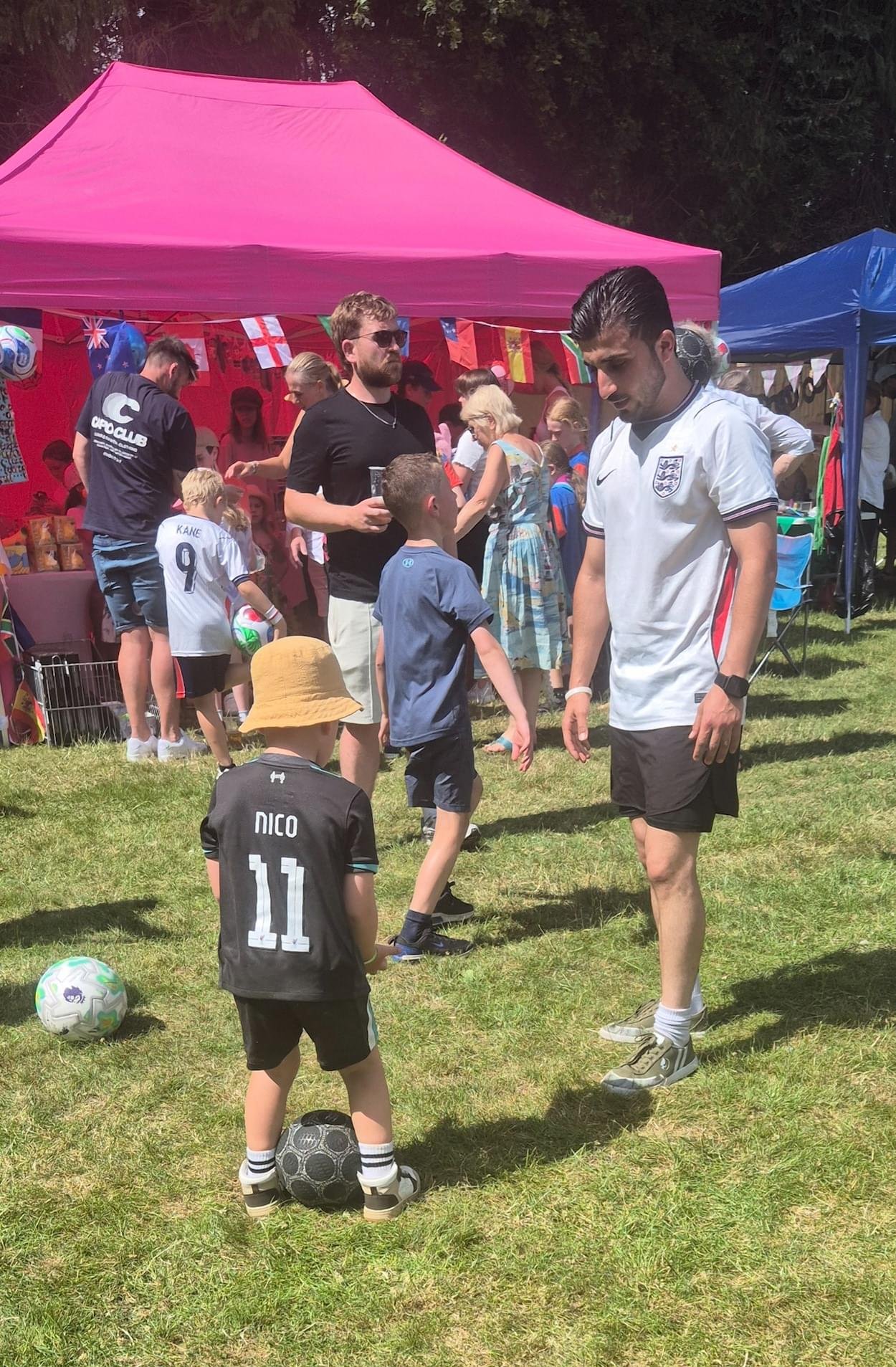 Football skills, Christleton Fete