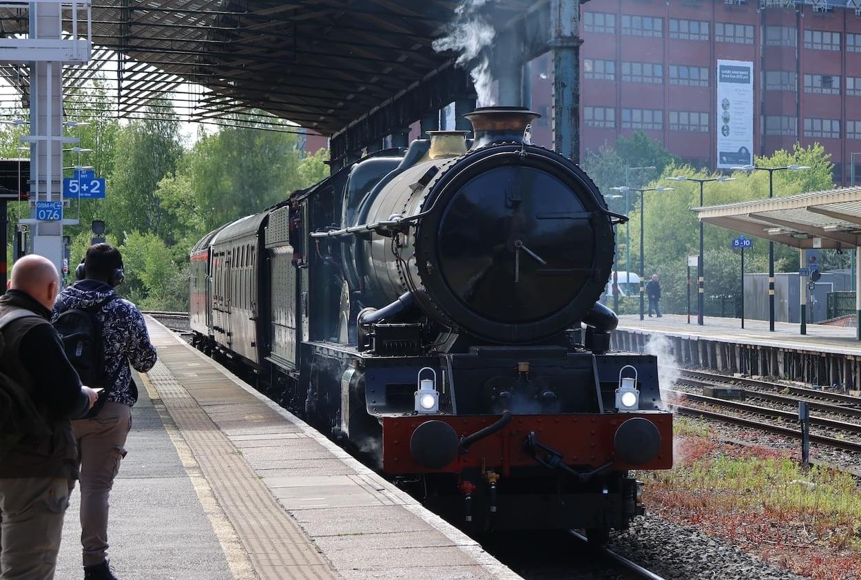 King Edward I Locomotive at Chester Station