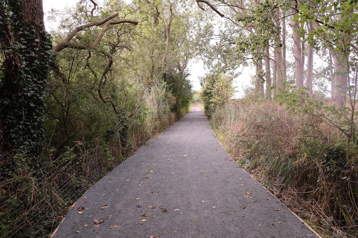 Newly updated passage way to the Christleton Roman Bridges