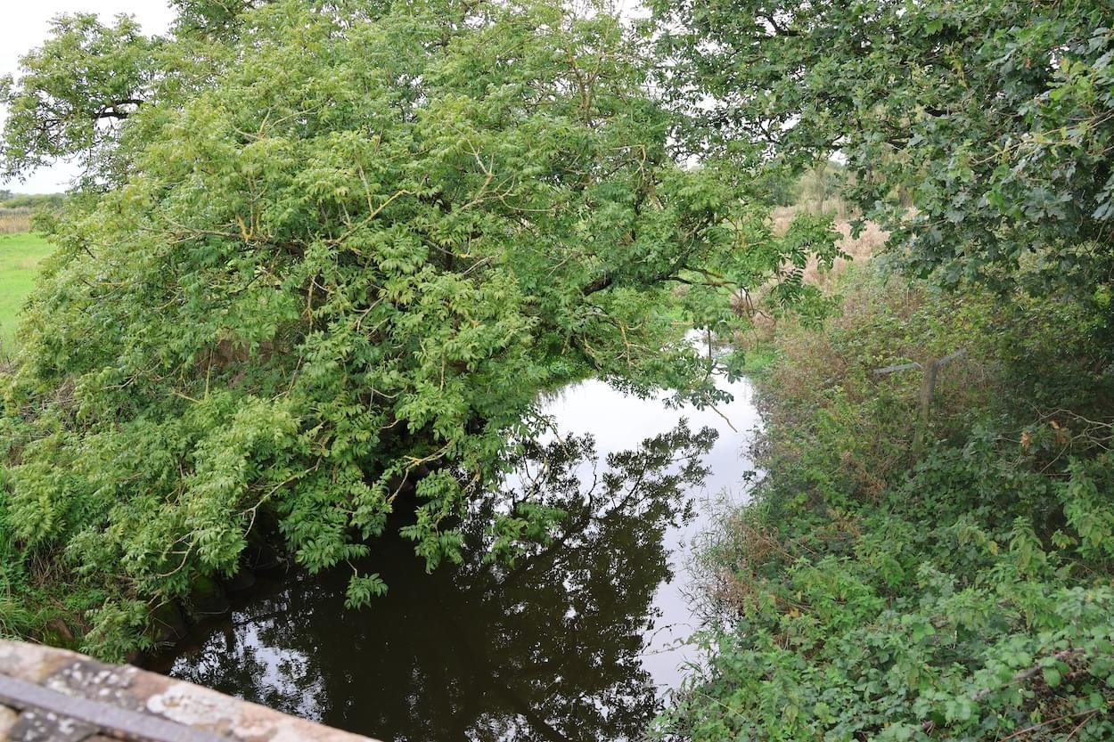 Still some water in the River Gowy