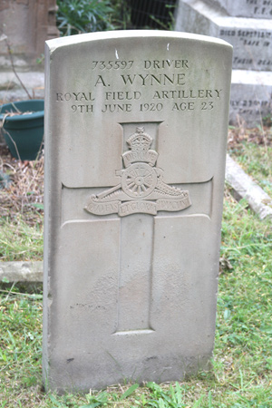 Grave at Christleton Church