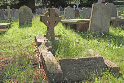 Broster grave in Christleton