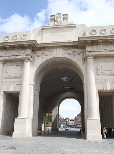 Commemorated on the Menin Gate, Ypres