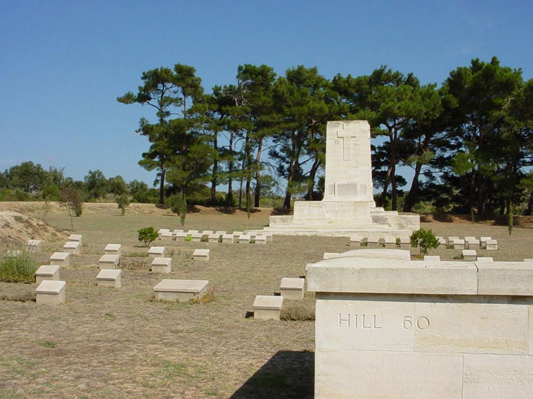 New Zealand Memorial at Hill 60 Gallipoli