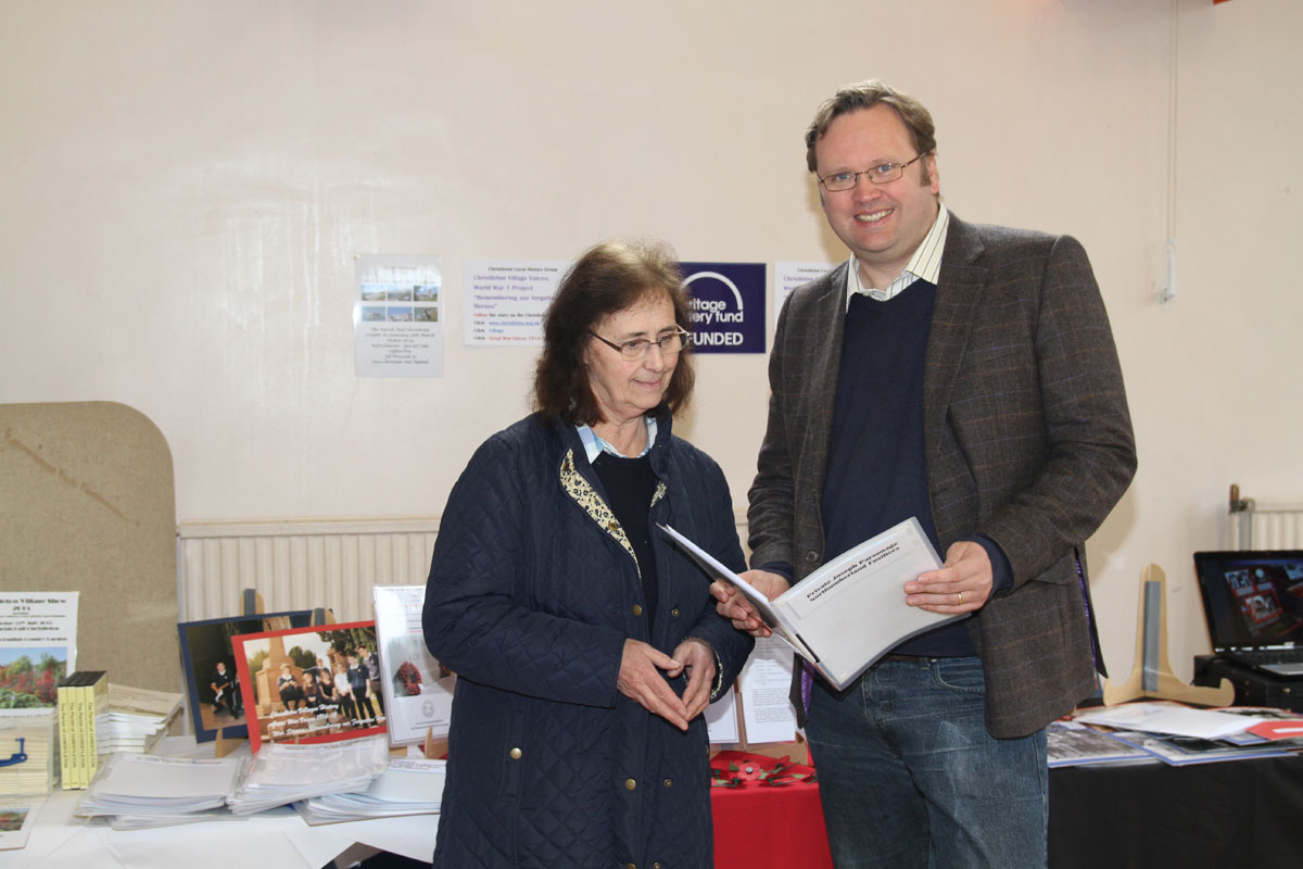 Councillor Janet Brown with Stephen Mosley MP  Councillor Janet Brown with Stephen Mosley MP