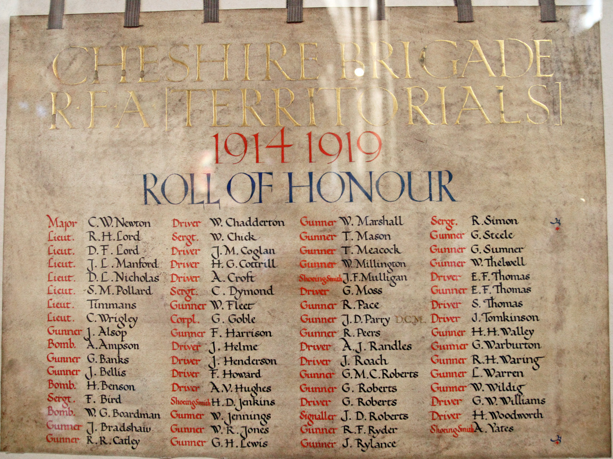 Roll of Honour  Roll of Honour