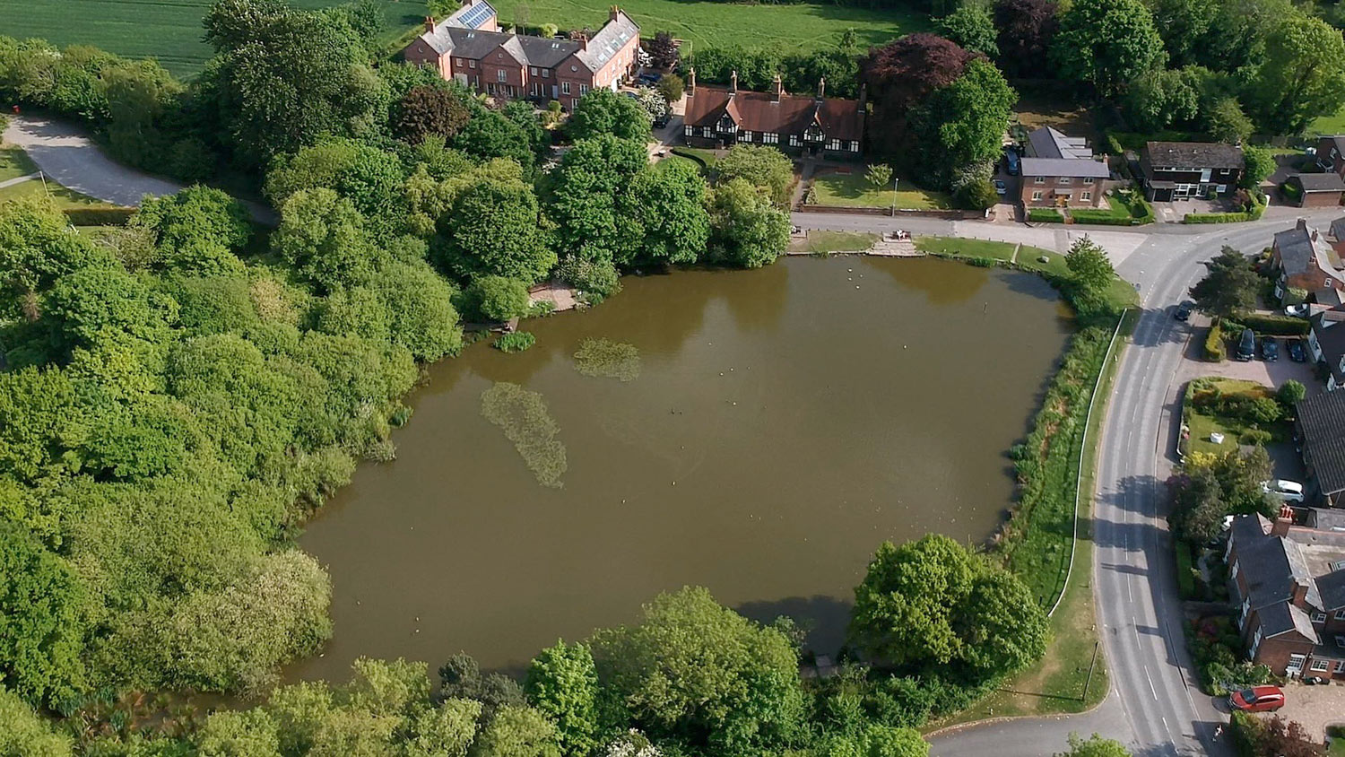 Christleton Pit from the Air